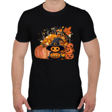 PRINTFASHION Halloween - Férfi póló - Fekete
