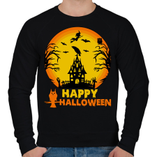 PRINTFASHION halloween - Férfi pulóver - Fekete férfi pulóver, kardigán