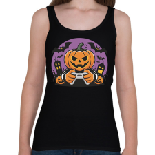 PRINTFASHION Halloween gamer - Női atléta - Fekete női trikó