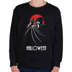 PRINTFASHION Halloween - Gyerek pulóver - Fekete