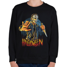 PRINTFASHION Halloween - Gyerek pulóver - Fekete gyerek pulóver, kardigán