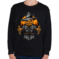 PRINTFASHION halloween - Gyerek pulóver - Fekete gyerek pulóver, kardigán