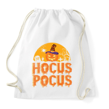 PRINTFASHION Halloween hocus pocus - Sportzsák, Tornazsák - Fehér tornazsák