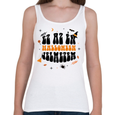 PRINTFASHION Halloween jelmez - Női atléta - Fehér női trikó