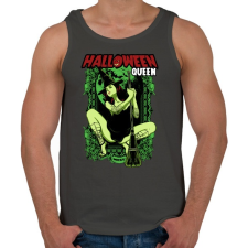 PRINTFASHION Halloween királynő - Férfi atléta - Sötétszürke atléta, trikó