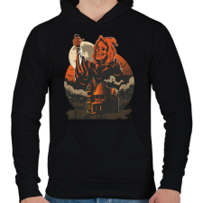 PRINTFASHION Halloween night - Férfi kapucnis pulóver - Fekete férfi pulóver, kardigán