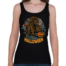 PRINTFASHION halloween - Női atléta - Fekete női trikó