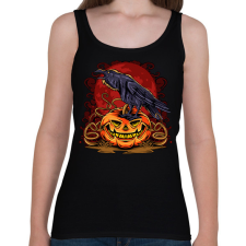 PRINTFASHION halloween - Női atléta - Fekete női trikó