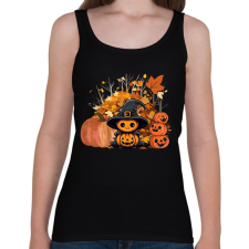 PRINTFASHION Halloween - Női atléta - Fekete női trikó