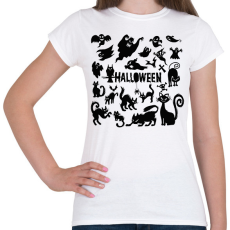 PRINTFASHION Halloween - Női póló - Fehér