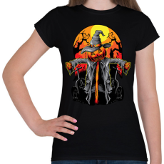 PRINTFASHION halloween - Női póló - Fekete