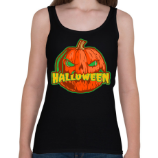 PRINTFASHION Halloween tök - Női atléta - Fekete