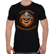 PRINTFASHION Halloweeni sorozatgyilkos - Férfi póló - Fekete férfi póló