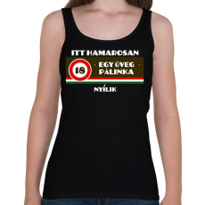 PRINTFASHION Hamarosan..  - Női atléta - Fekete