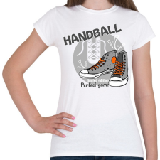 PRINTFASHION handball cipő - Női póló - Fehér női póló