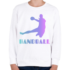 PRINTFASHION Handball - Gyerek pulóver - Fehér