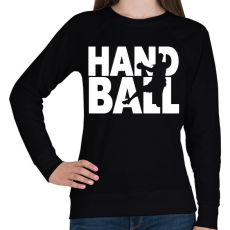 PRINTFASHION Handball - Kézilabda - Női pulóver - Fekete