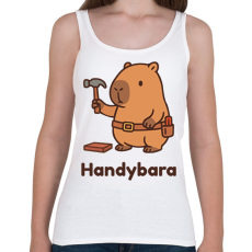 PRINTFASHION Handybara - Női atléta - Fehér