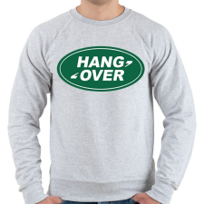 PRINTFASHION Hang Over - Land Rover - Férfi pulóver - Sport szürke férfi pulóver, kardigán