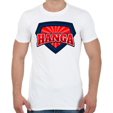 PRINTFASHION HANGA - Férfi póló - Fehér férfi póló