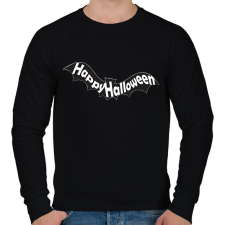 PRINTFASHION happy halloween - Férfi pulóver - Fekete férfi pulóver, kardigán