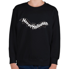 PRINTFASHION happy halloween - Gyerek pulóver - Fekete gyerek pulóver, kardigán