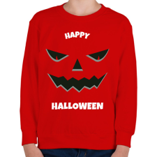 PRINTFASHION HAPPY HALLOWEEN - Gyerek pulóver - Piros gyerek pulóver, kardigán