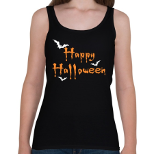 PRINTFASHION Happy Halloween - Női atléta - Fekete női trikó