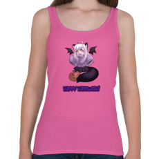 PRINTFASHION Happy Halloween - Női atléta - Rózsaszín