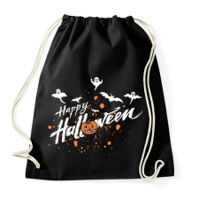 PRINTFASHION Happy Halloween - Sportzsák, Tornazsák - Fekete tornazsák