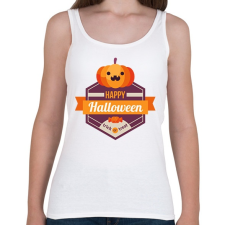 PRINTFASHION Happy Halloween Trick or Treat2 - Női atléta - Fehér női trikó