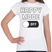 PRINTFASHION happy mode - Női póló - Fehér női póló