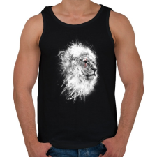 PRINTFASHION Harcos Lélek - Férfi atléta - Fekete atléta, trikó