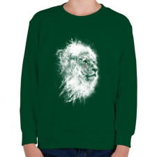 PRINTFASHION Harcos Lélek - Gyerek pulóver - Sötétzöld gyerek pulóver, kardigán