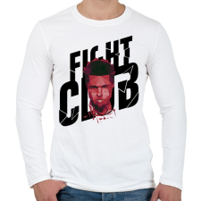 PRINTFASHION Harcosok klubja - Férfi hosszú ujjú póló - Fehér férfi póló