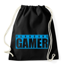 PRINTFASHION HARDCORE GAMER - Sportzsák, Tornazsák - Fekete tornazsák