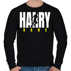 PRINTFASHION Harry kane - Férfi pulóver - Fekete