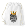 PRINTFASHION Hasbulla KING - Sportzsák, Tornazsák - Fehér