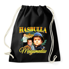 PRINTFASHION Hasbulla Magomedov - Sportzsák, Tornazsák - Fekete tornazsák