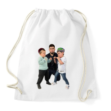 PRINTFASHION Hasbulla MMA - Sportzsák, Tornazsák - Fehér tornazsák