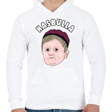 PRINTFASHION Hasbulla TIK TOK - Férfi kapucnis pulóver - Fehér férfi pulóver, kardigán