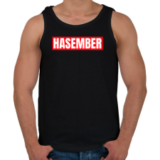 PRINTFASHION HASEMBER - Férfi atléta - Fekete atléta, trikó