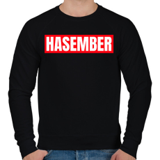 PRINTFASHION HASEMBER - Férfi pulóver - Fekete