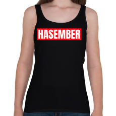 PRINTFASHION HASEMBER - Női atléta - Fekete