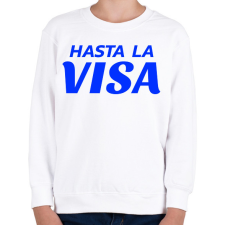PRINTFASHION HASTA LA VISA - Gyerek pulóver - Fehér gyerek pulóver, kardigán