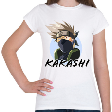 PRINTFASHION Hatake Kakashi - Női póló - Fehér