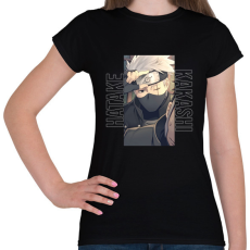 PRINTFASHION hatake kakashi - Női póló - Fekete