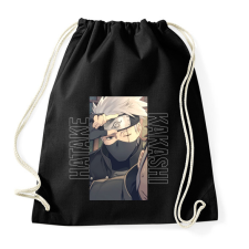 PRINTFASHION hatake kakashi - Sportzsák, Tornazsák - Fekete tornazsák