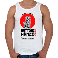 PRINTFASHION Hattori Hanzo - Férfi atléta - Fehér atléta, trikó