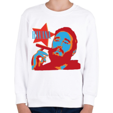 PRINTFASHION Havanna szivar & Fidel Castro - Gyerek pulóver - Fehér